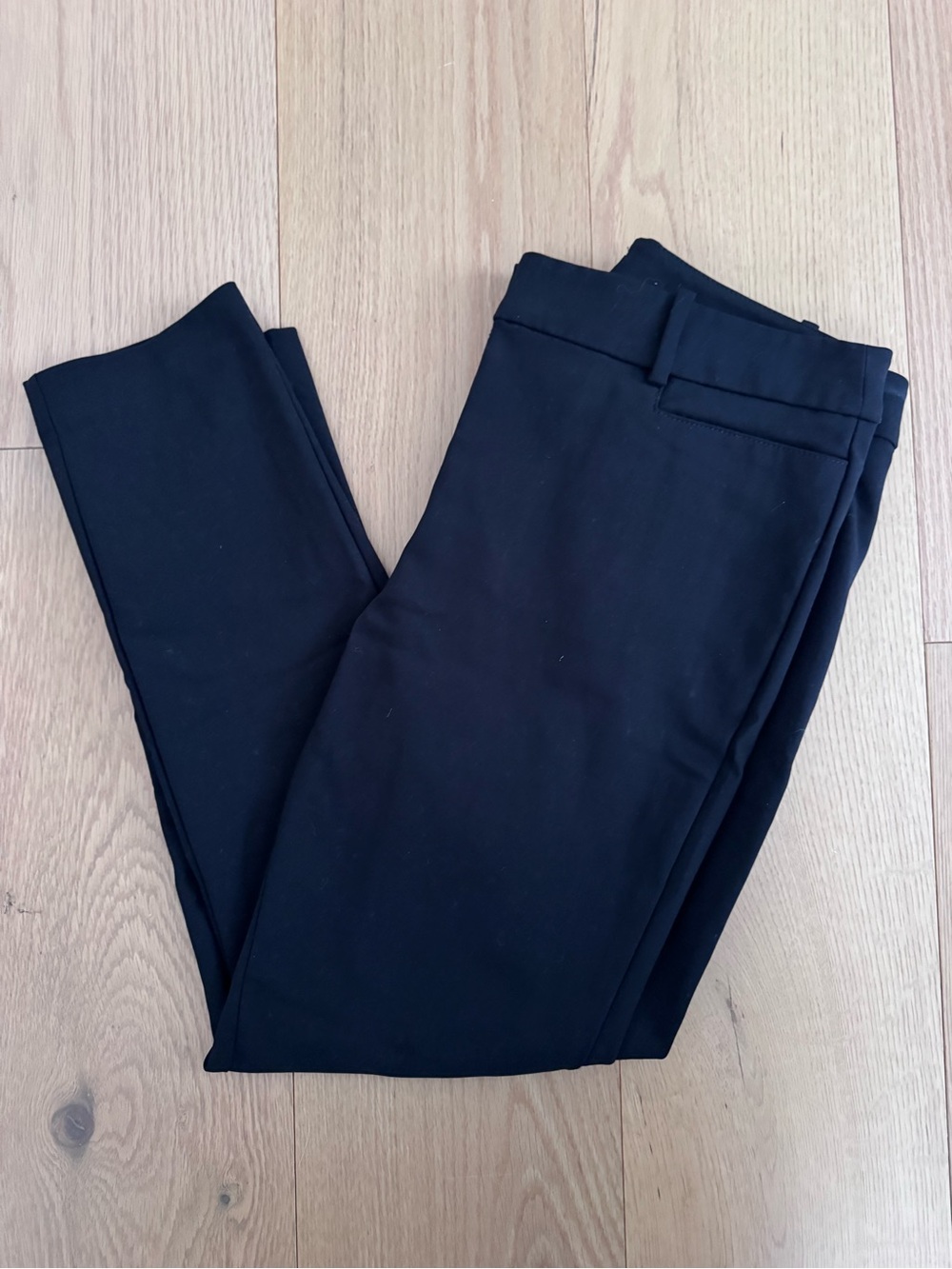 LOFT High Waist Skinny Black Dress Pants - Slim Trousers